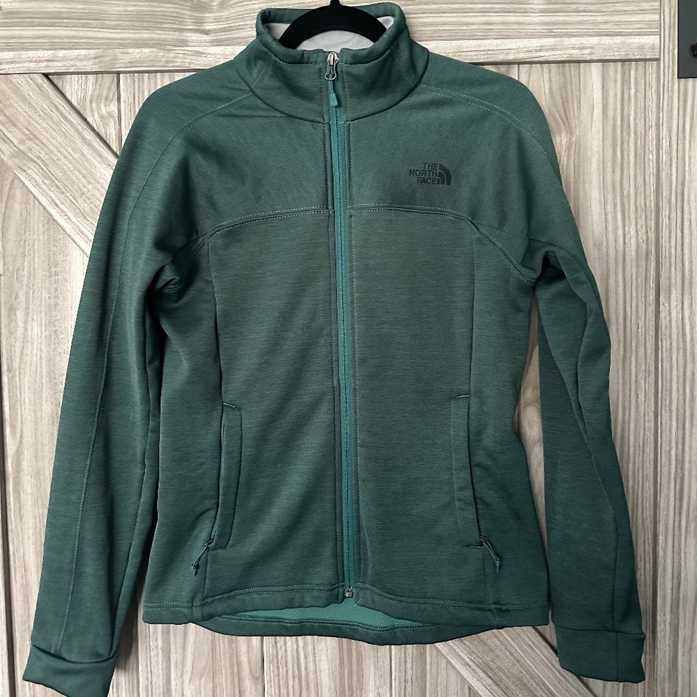The Northface Women's Active Wear Full Zip Jacket - Jasper Green